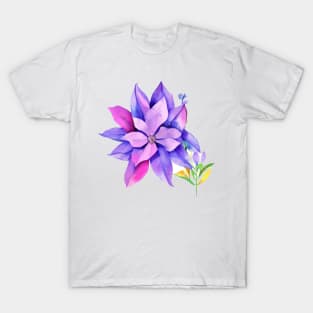 Purple Flower T-Shirt